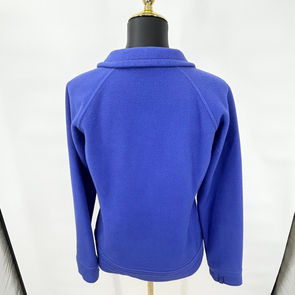 The North Face Women's Full Zip Fleece Lightweight Jacket Blue Medium - Picture 3 of 8